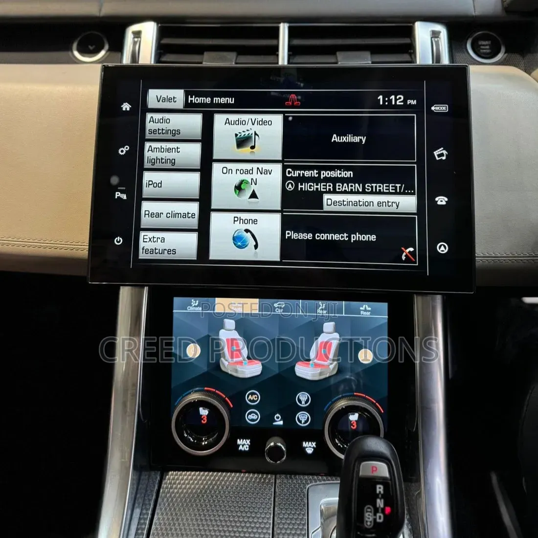 Range Rover Sport L494 13.) Android Auto Apple Carplay