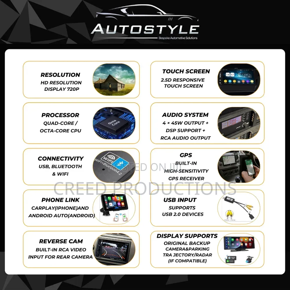 Range Rover Sport L494 13.) Android Auto Apple Carplay