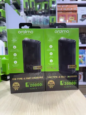 Oraimo Powerbank 20000mah Traveler 15 Opb-1201p Type C Fast Charging