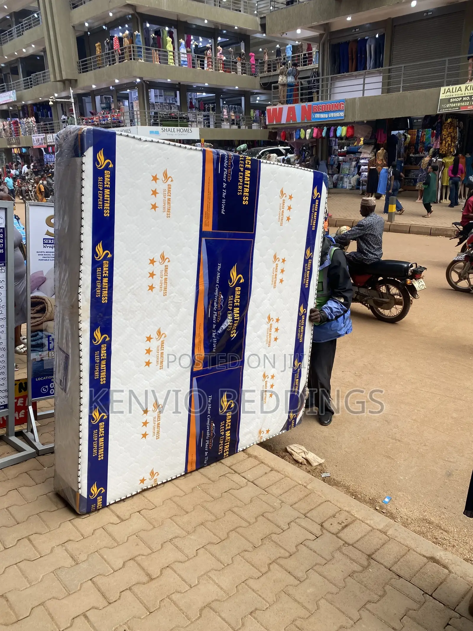 High Quilted Fiber Mattresses