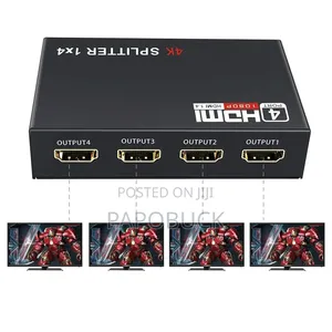 1x4 Hdmi Splitter (Model Awx-Hd1x4)