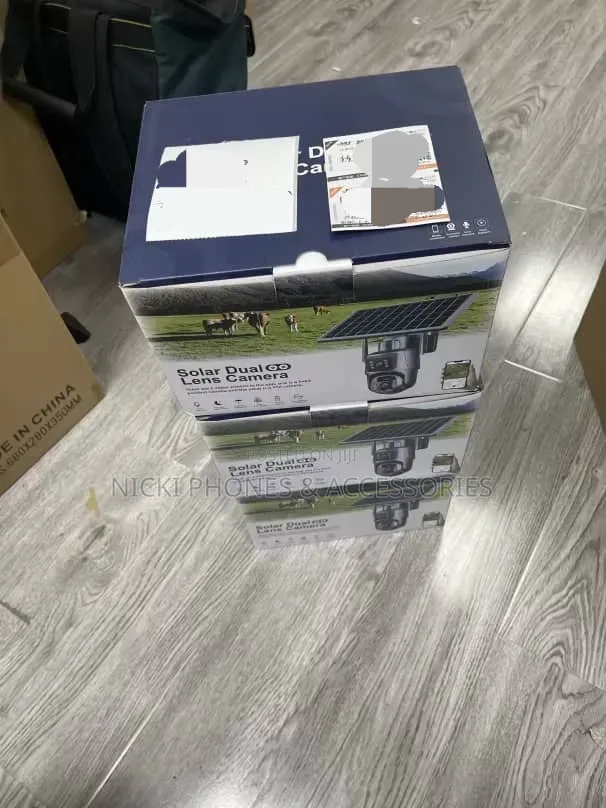 4g Dual Lens Security Camera