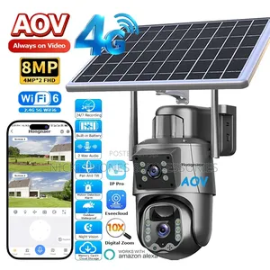 4g Dual Lens Security Camera