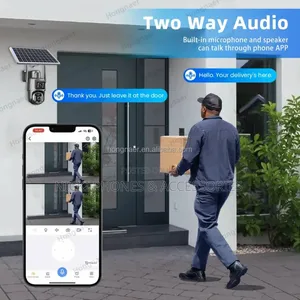 4g Dual Lens Security Camera