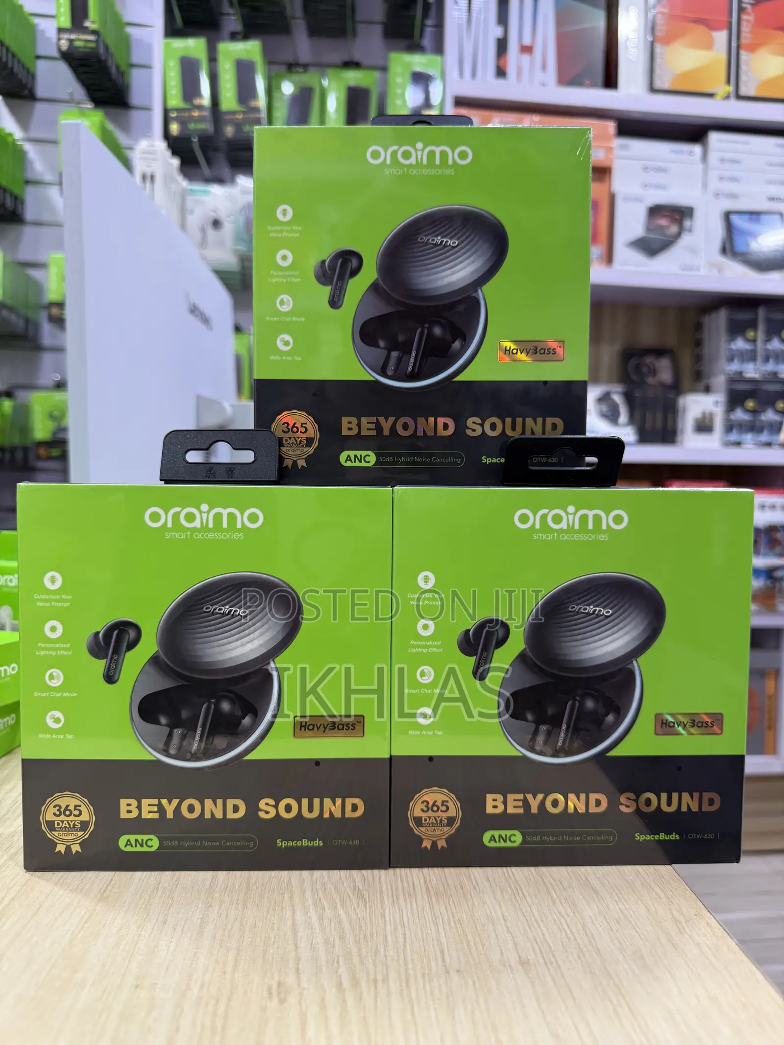 Oraimo Spacebuds Otw-630 Earpods Has Active Noise Cancellation