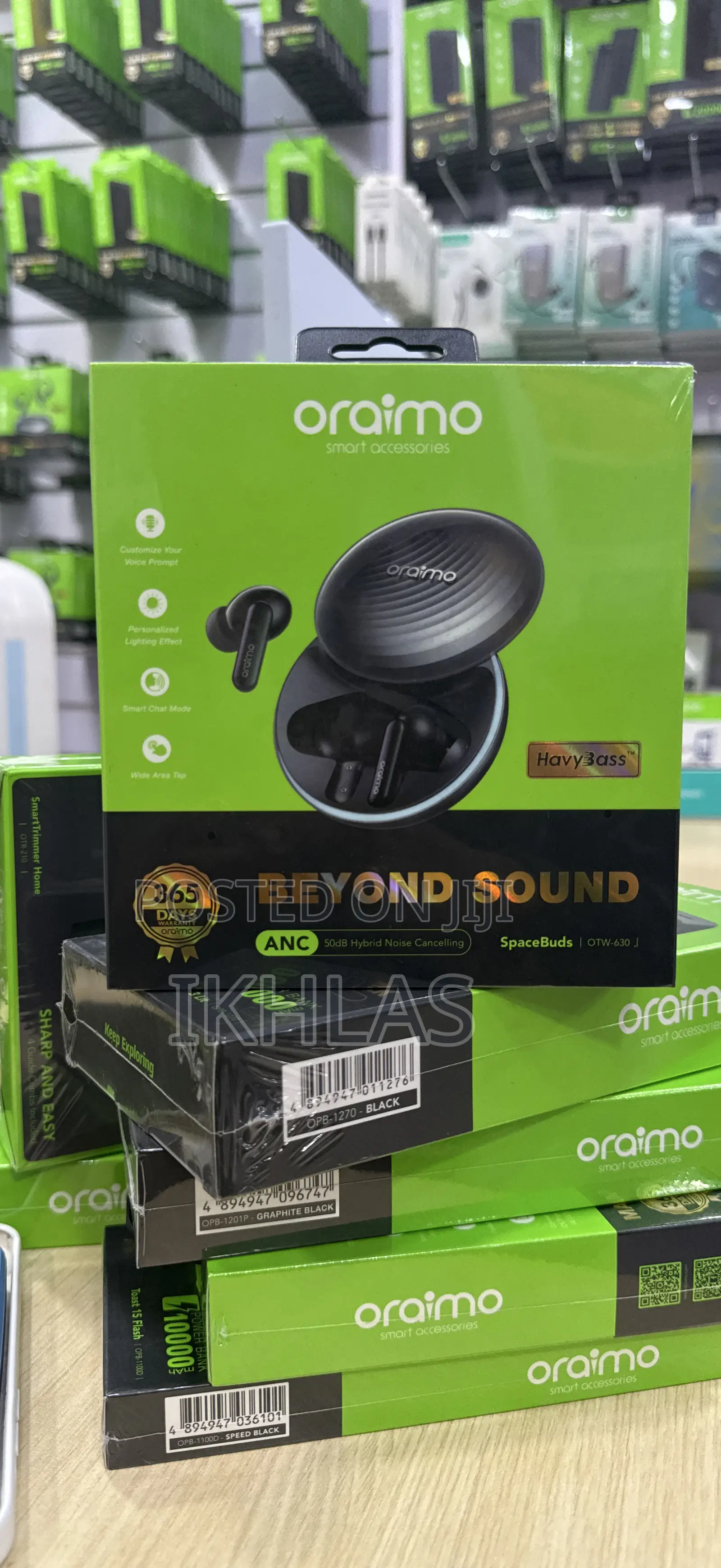 Oraimo Spacebuds Otw-630 Earpods Has Active Noise Cancellation