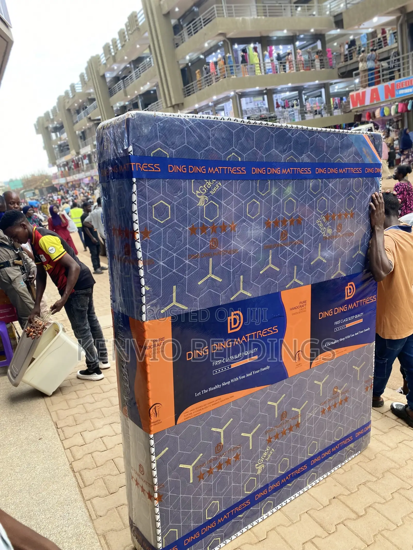 High Quilted Fiber Mattress
