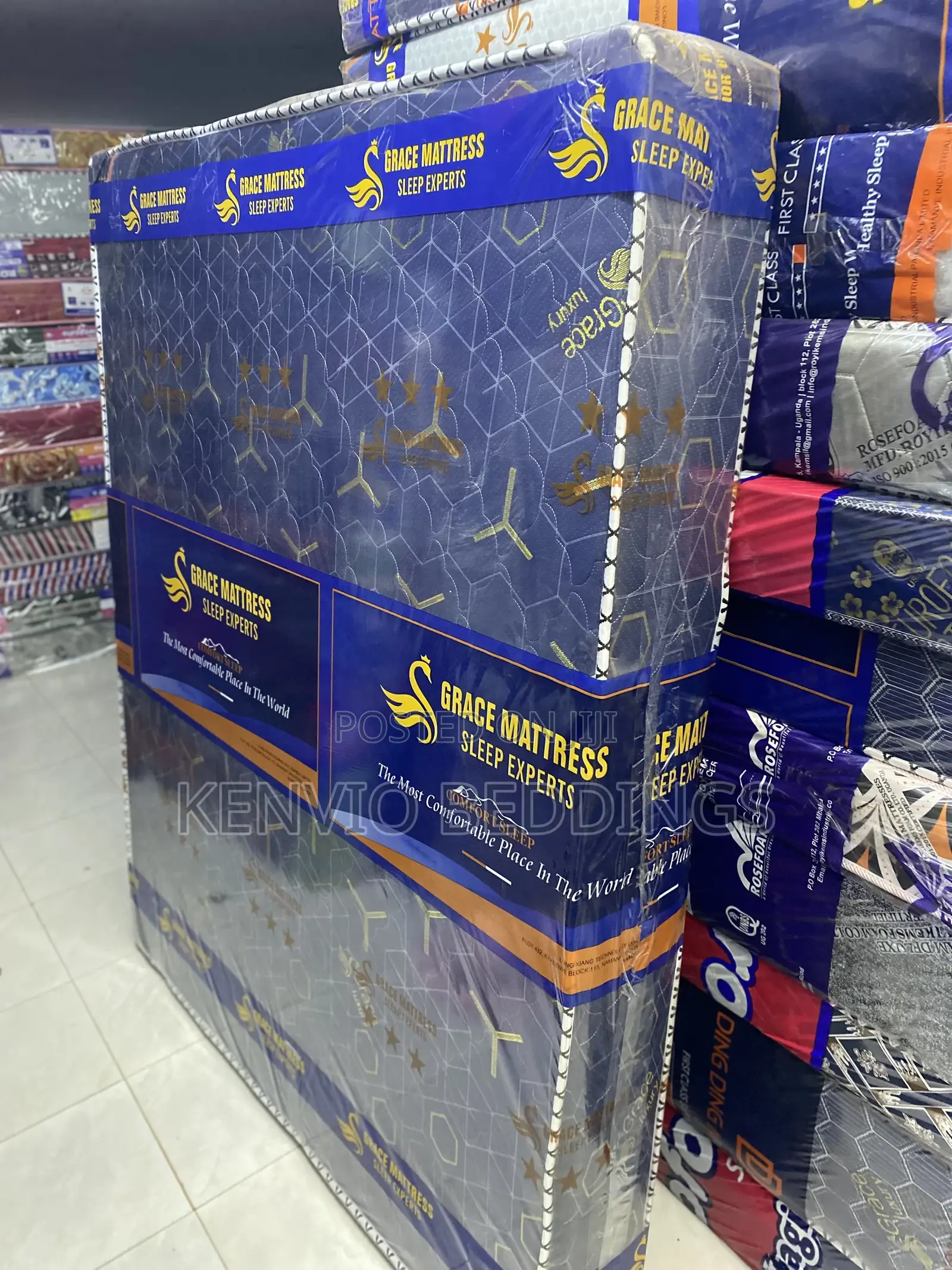 High Quilted Fiber Mattress