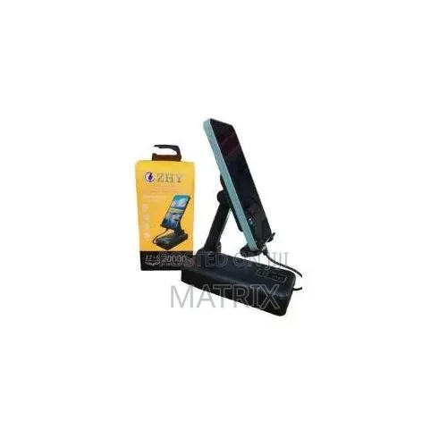 Zhy 20000mah Powerbank Fast Charging With Phone Holder