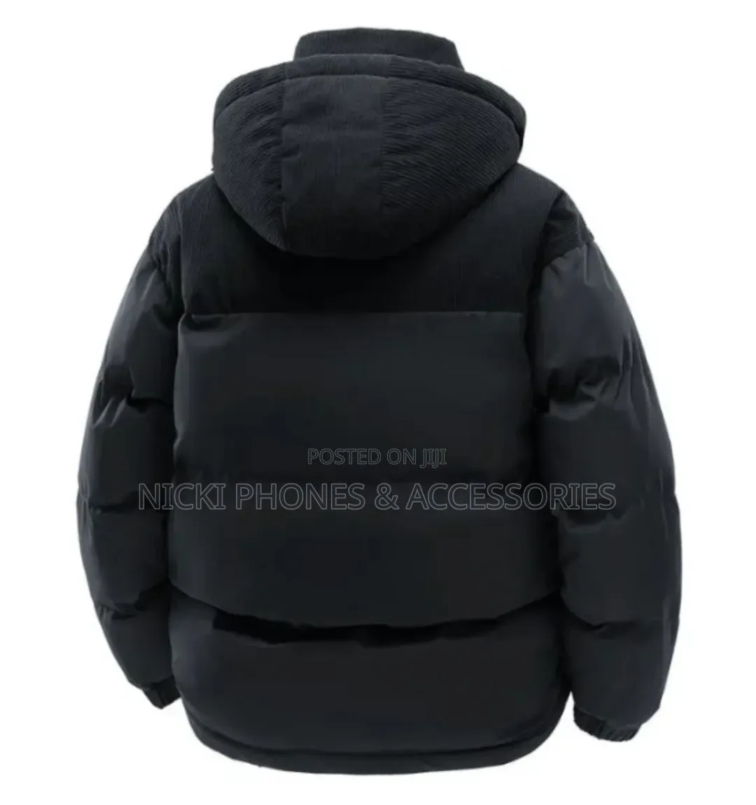 Men Jacket Only Black Available