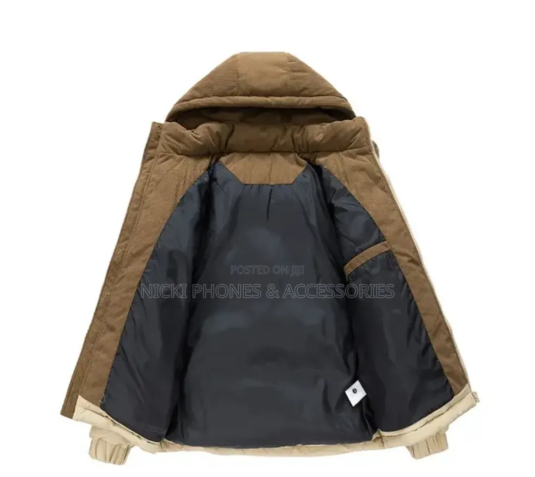 Men Jacket Only Black Available