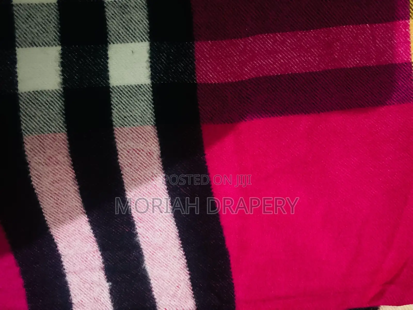 Checked Scarf
