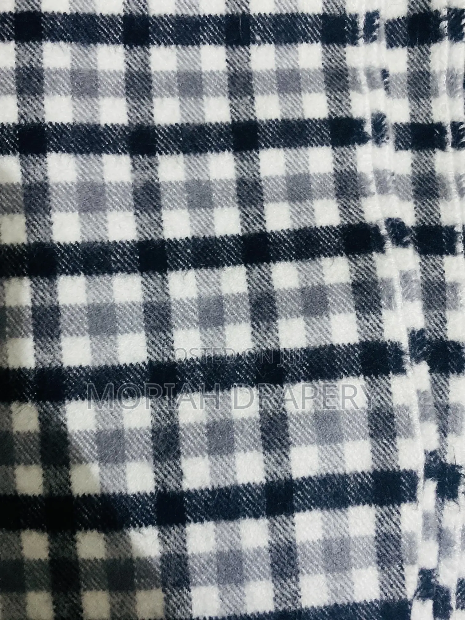 Checked Scarf