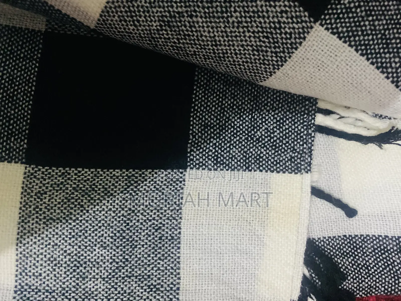 Checked Scarf