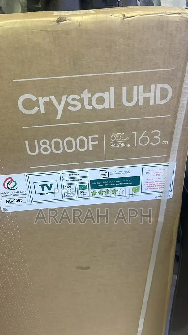 Samsung Tv 65 Inches Crystal Uhd U8000f