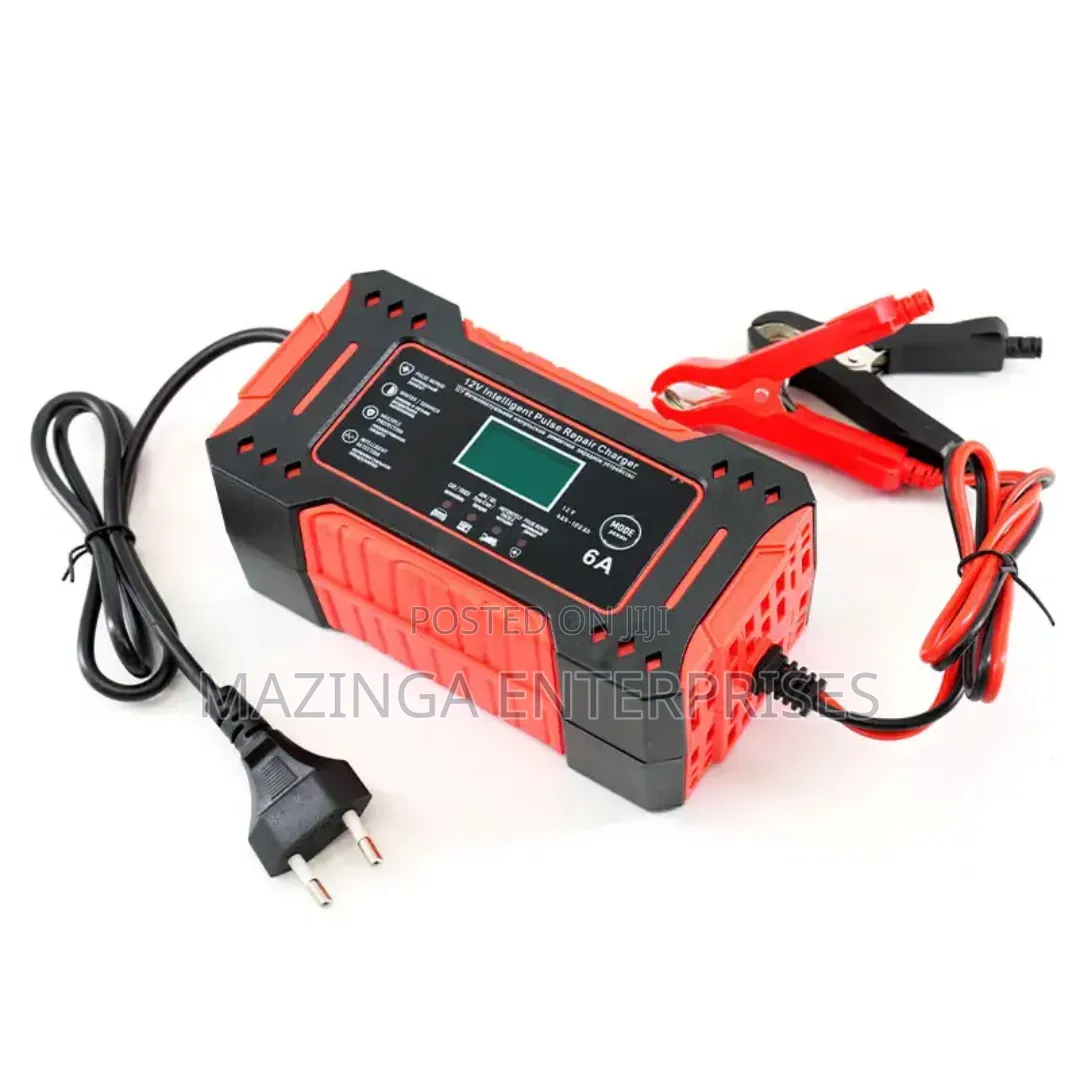 12v 6a Intelligent Pulse Repair Charger and Jump Starter
