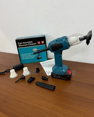 Cordless, 2-in-1 Handheld Car Mounted Cleaner And Air Blower