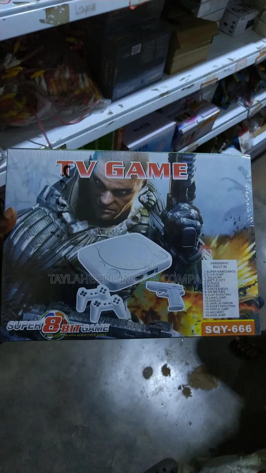 Lassic Arcade Gaming Console for Tv Featuring Trendy 8-Bit Video Games