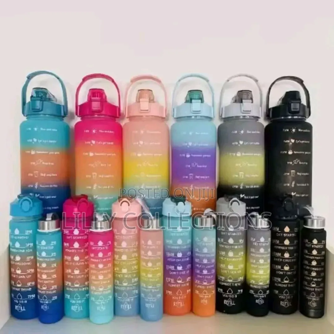 Three in 1 Water Bottle Set