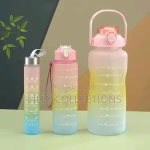 Three in 1 Water Bottle Set