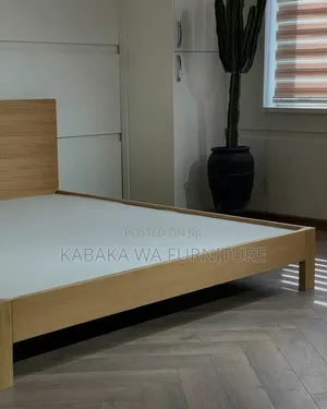 Wooden /5×6 Bed + Side /Table /Mattressking Bed 5by 6