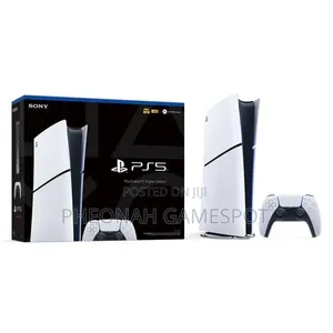 Brand Ps5 Slim Digital. Experience True Immersive Gaming