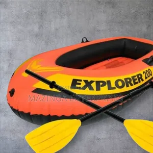 Intex Pvc Explorer 200 Inflatable Boat For 2-3persons 185x94x41cm