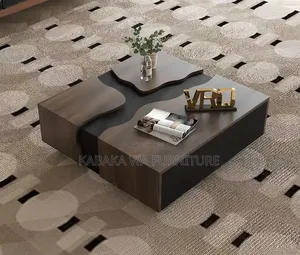 Tier Modern Coffee Tables/ Center Table for/ Living Room, Black
/