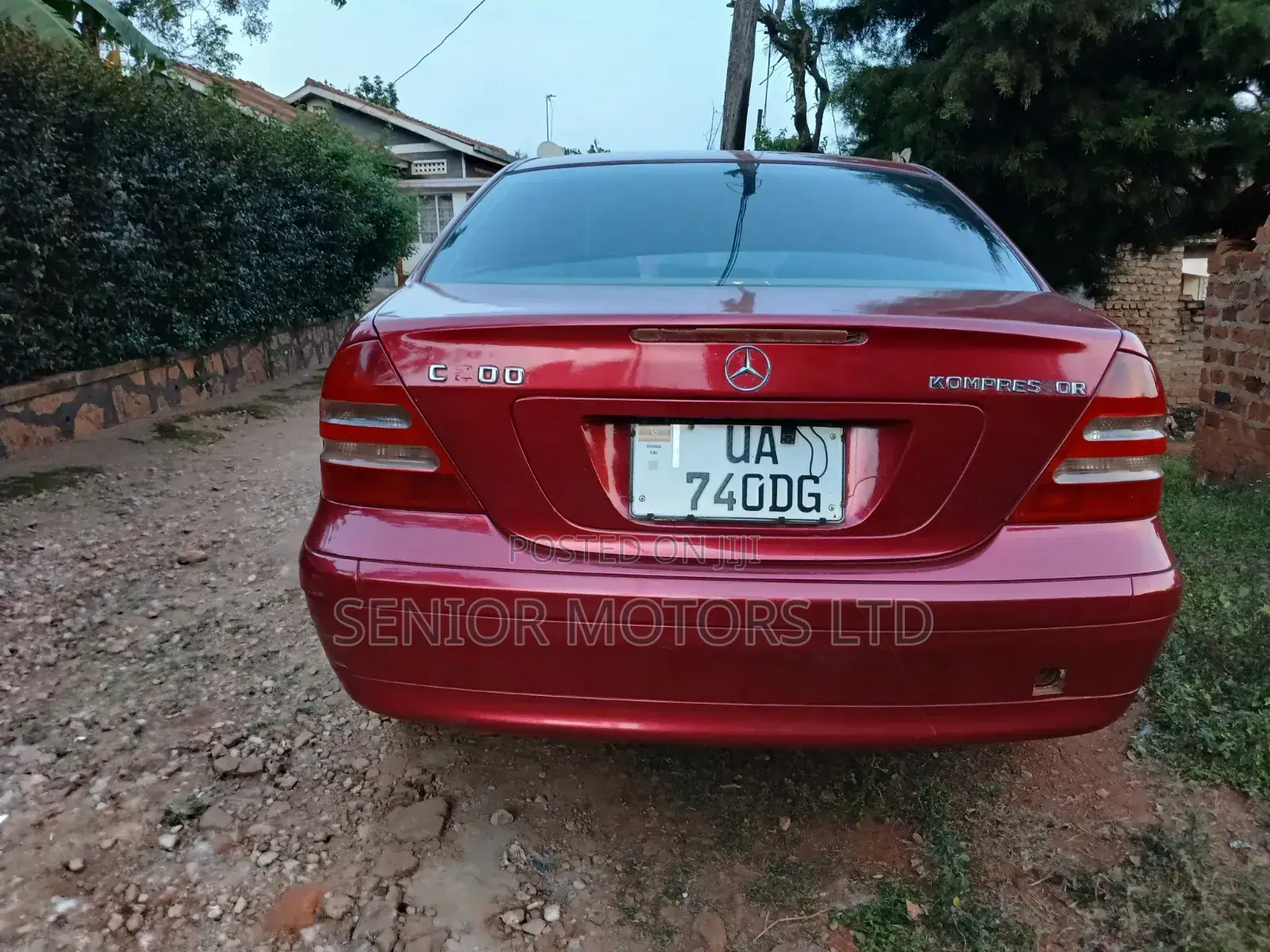 Mercedes-Benz C200 2004 Red
