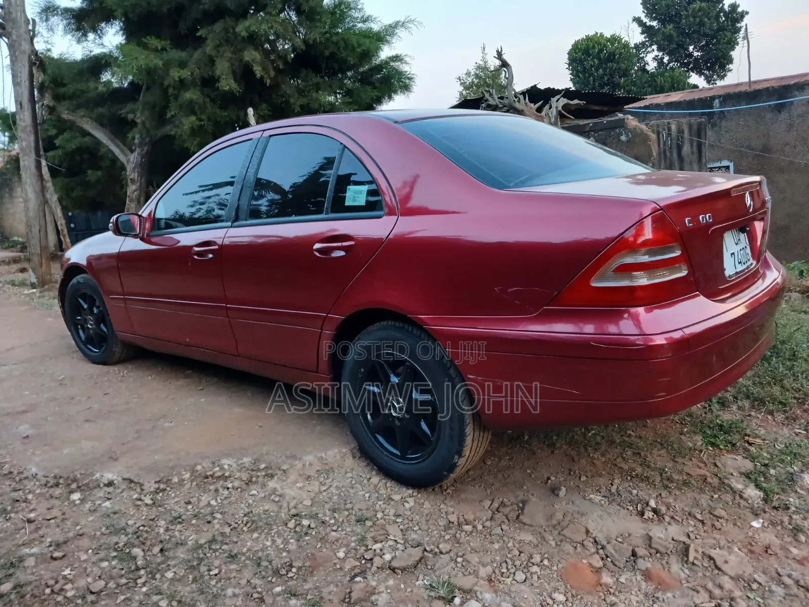 Mercedes-Benz C200 2004 Red