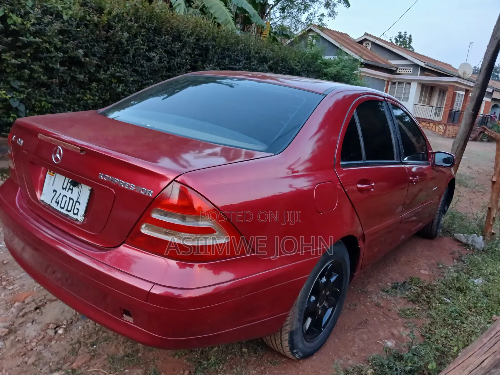 Mercedes-Benz C200 2004 Red