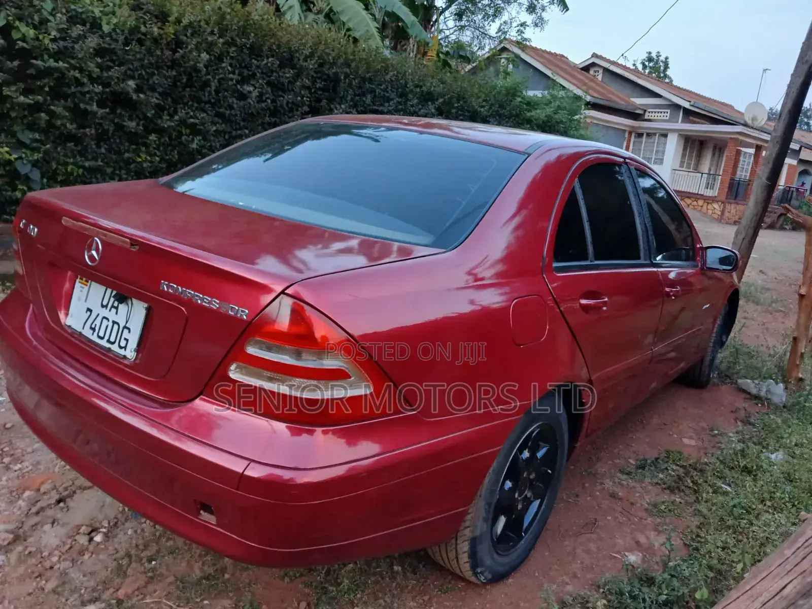 Mercedes-Benz C200 2004 Red