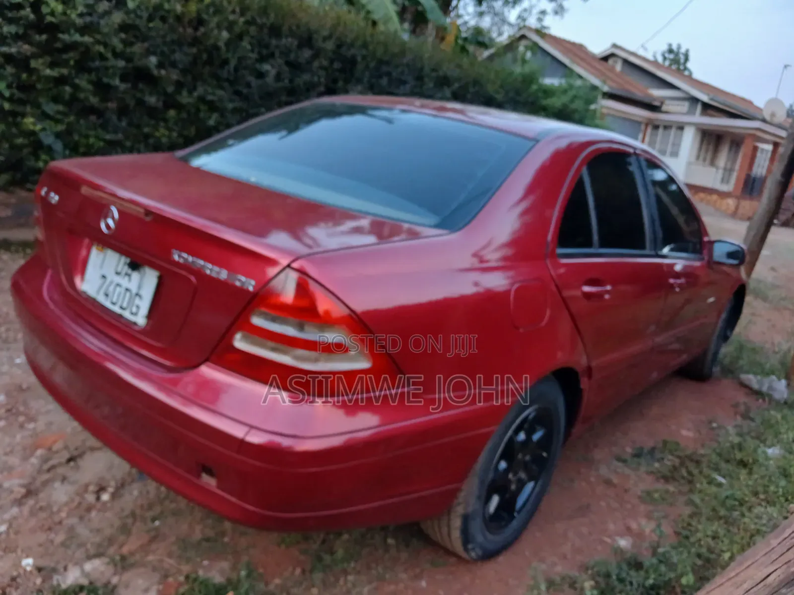 Mercedes-Benz C200 2004 Red