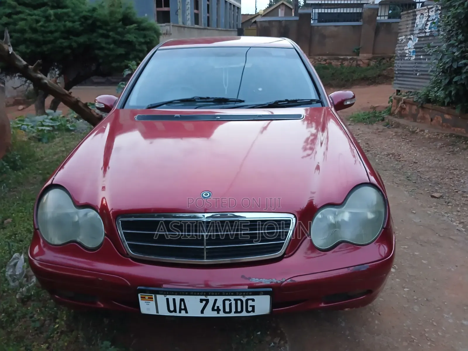 Mercedes-Benz C200 2004 Red