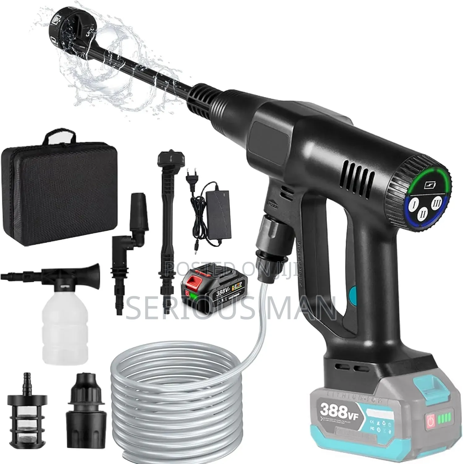 Portable Cordless High-Pressure Washe