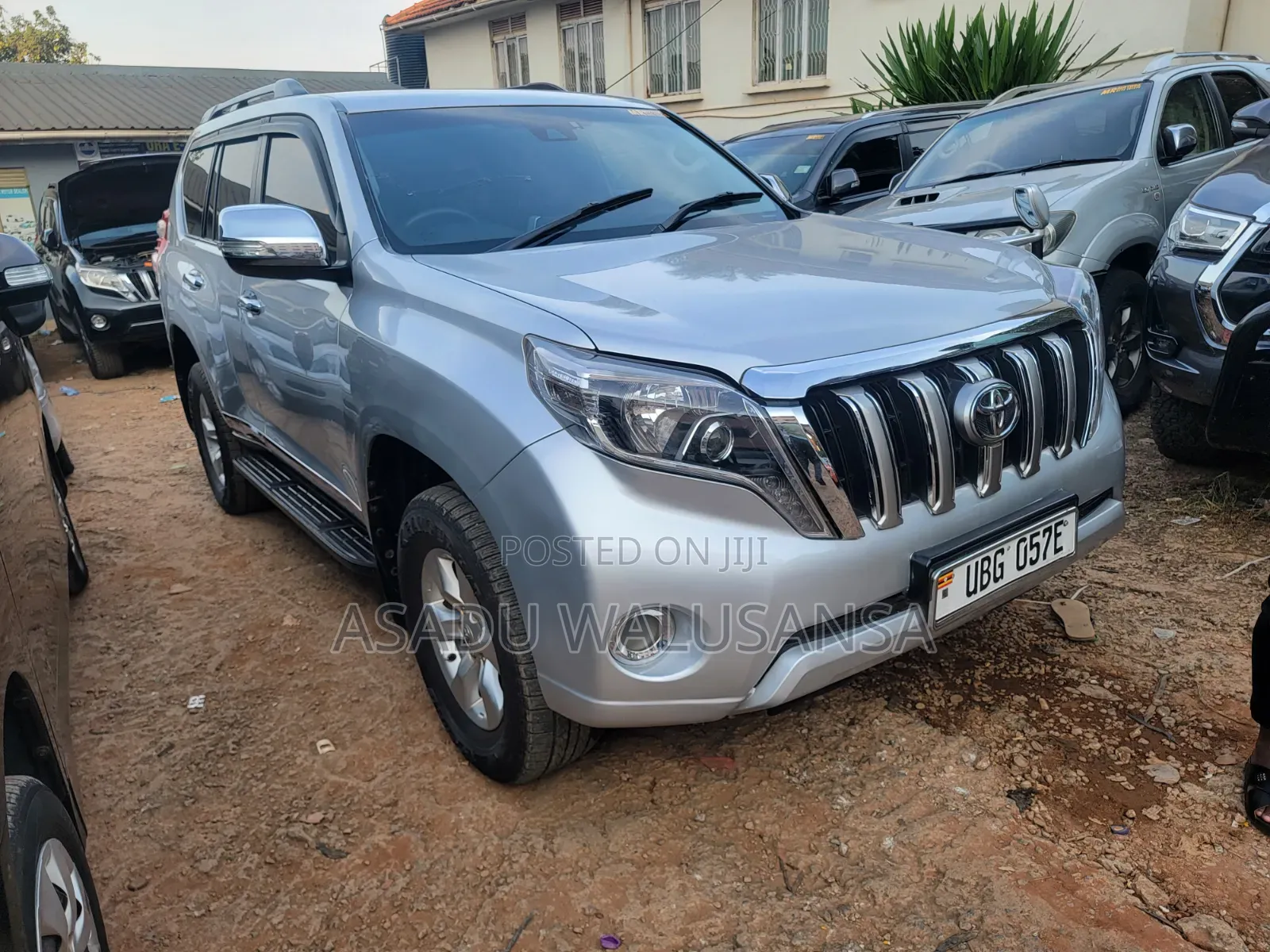 Toyota Land Cruiser Prado 2016 Silver