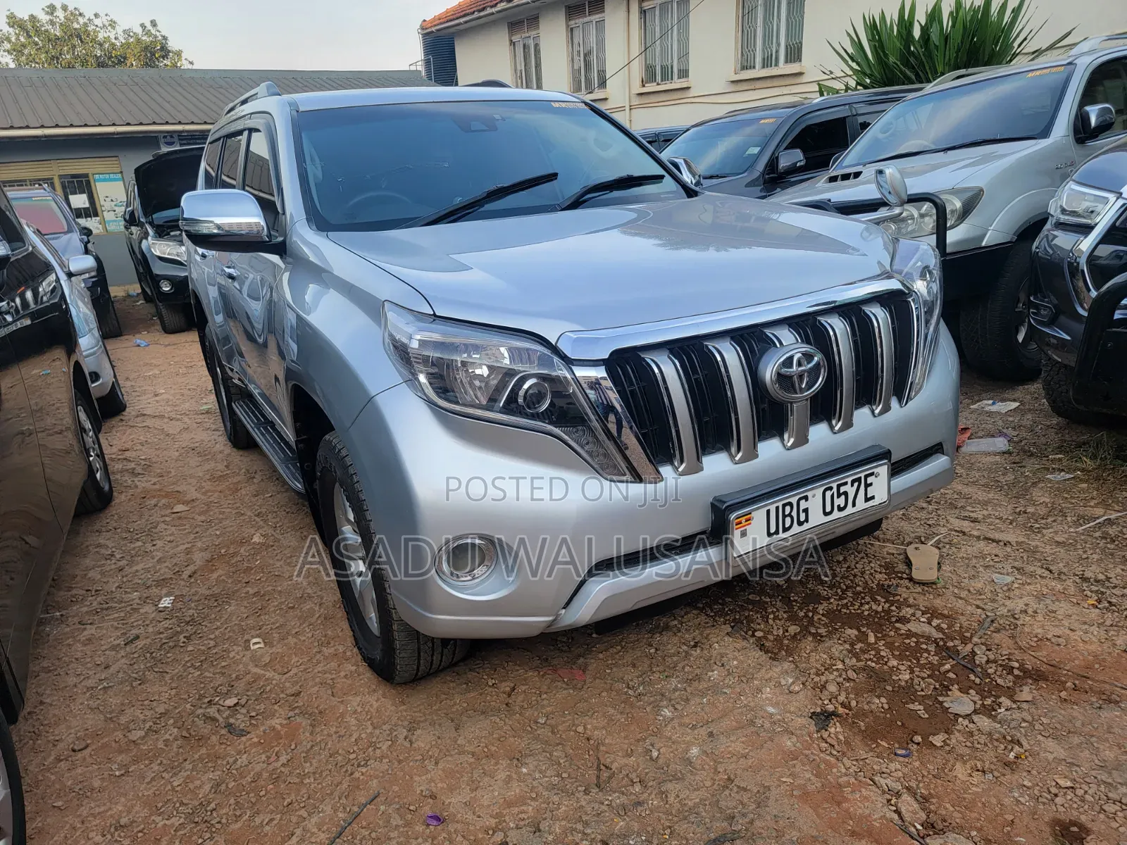 Toyota Land Cruiser Prado 2016 Silver