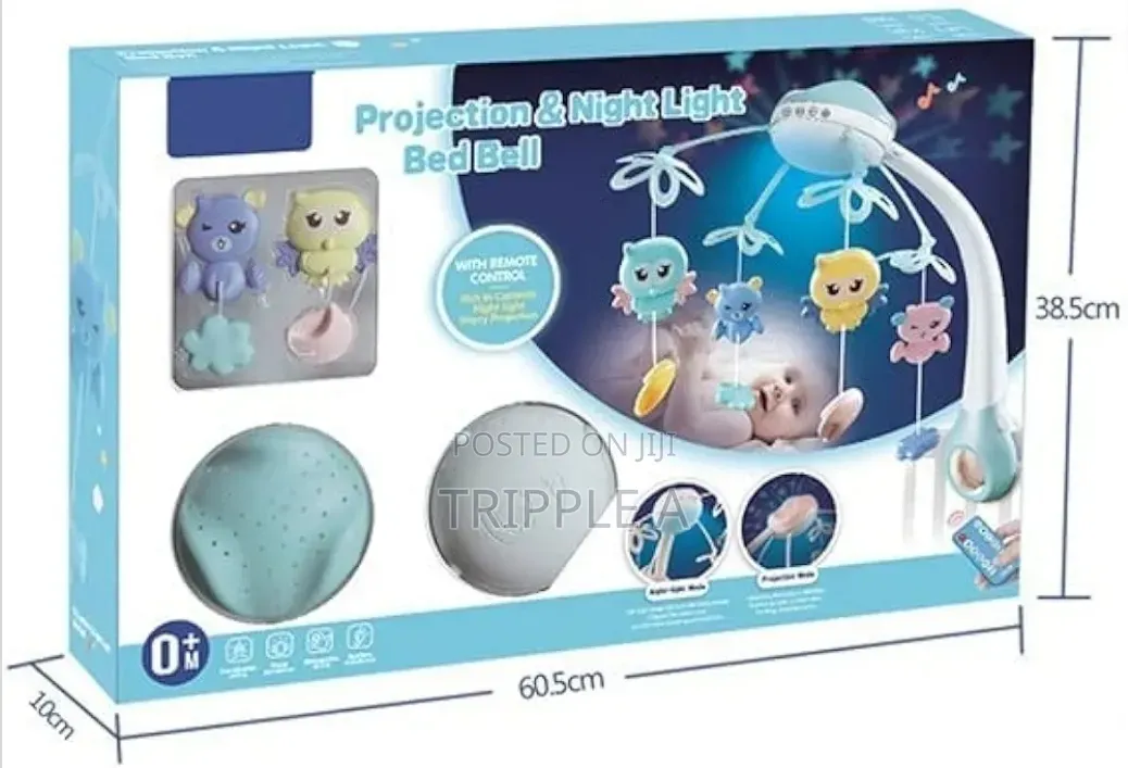 Kids Baby Bluetooth Projection Bedbell