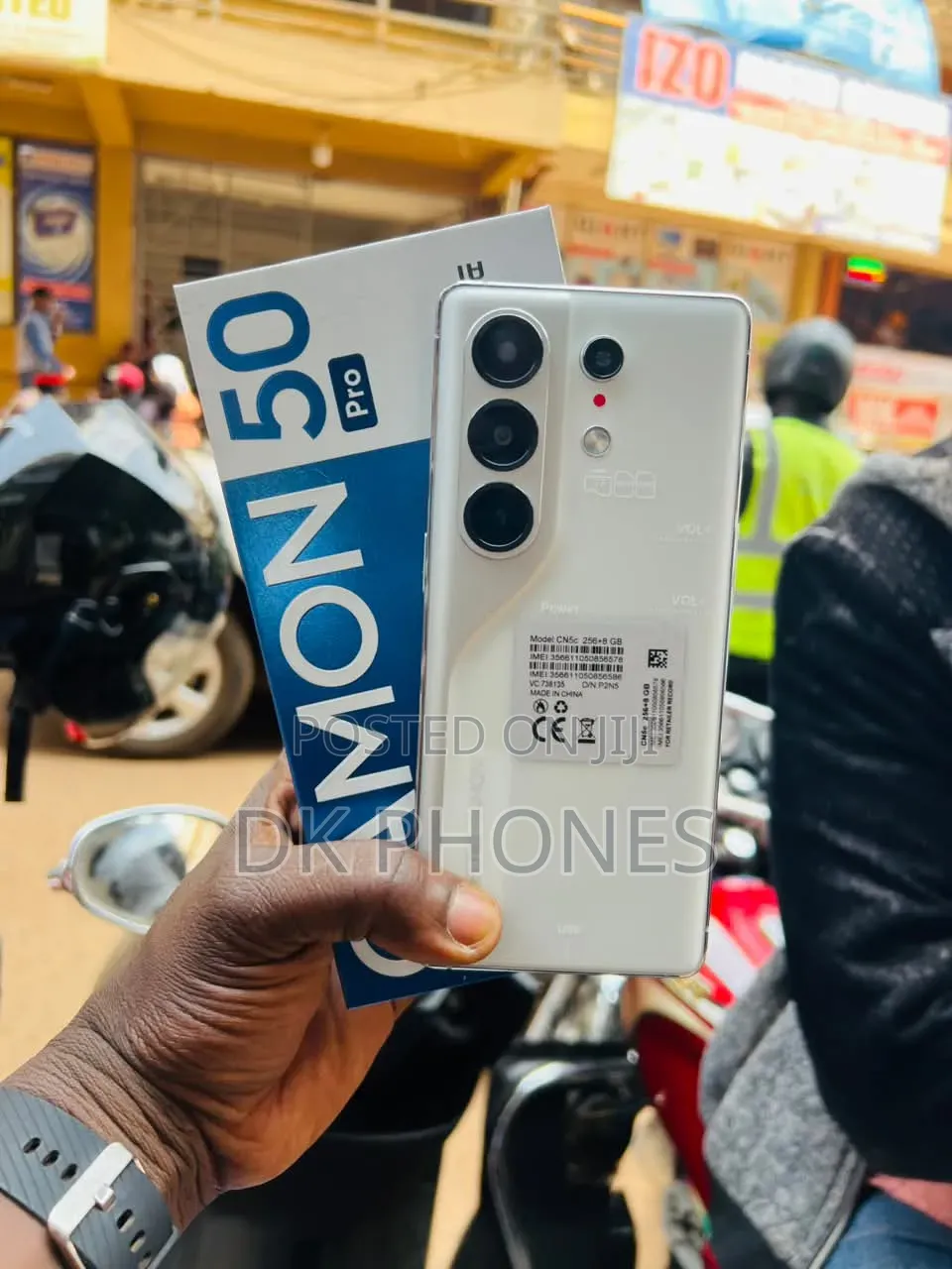 New Tecno Camon 50 Pro 256 GB Silver