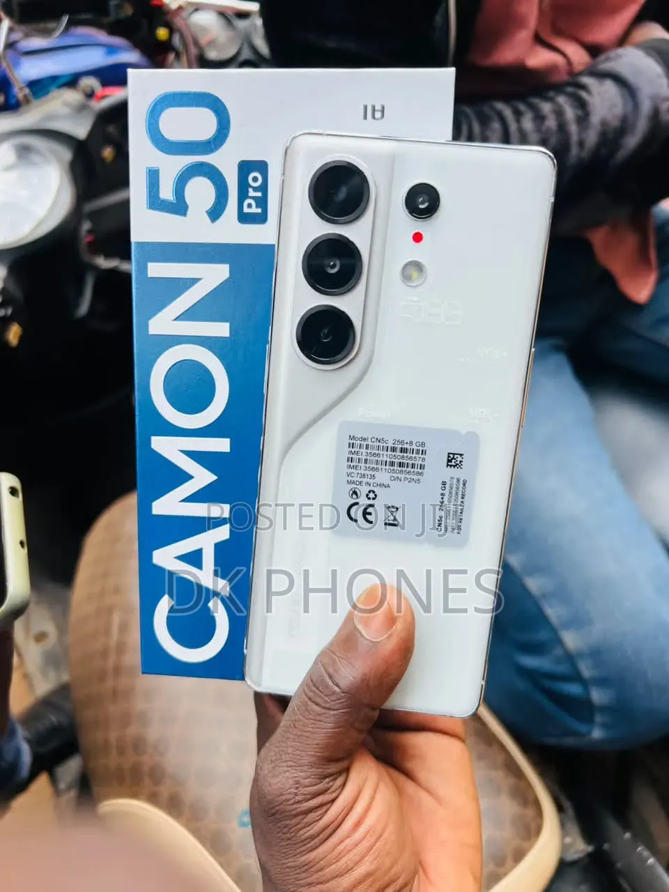 New Tecno Camon 50 Pro 256 GB Silver