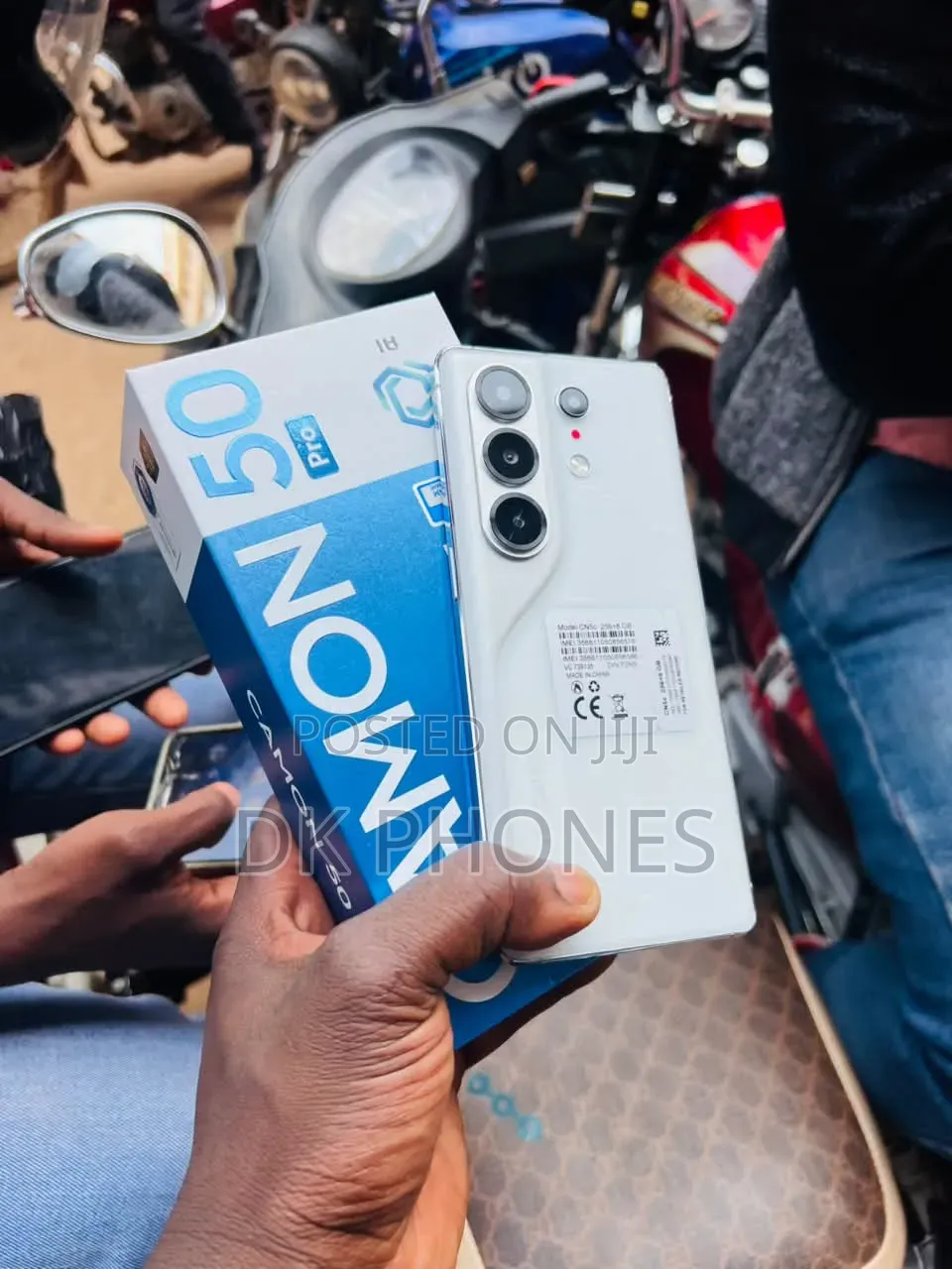 New Tecno Camon 50 Pro 256 GB Rose Gold