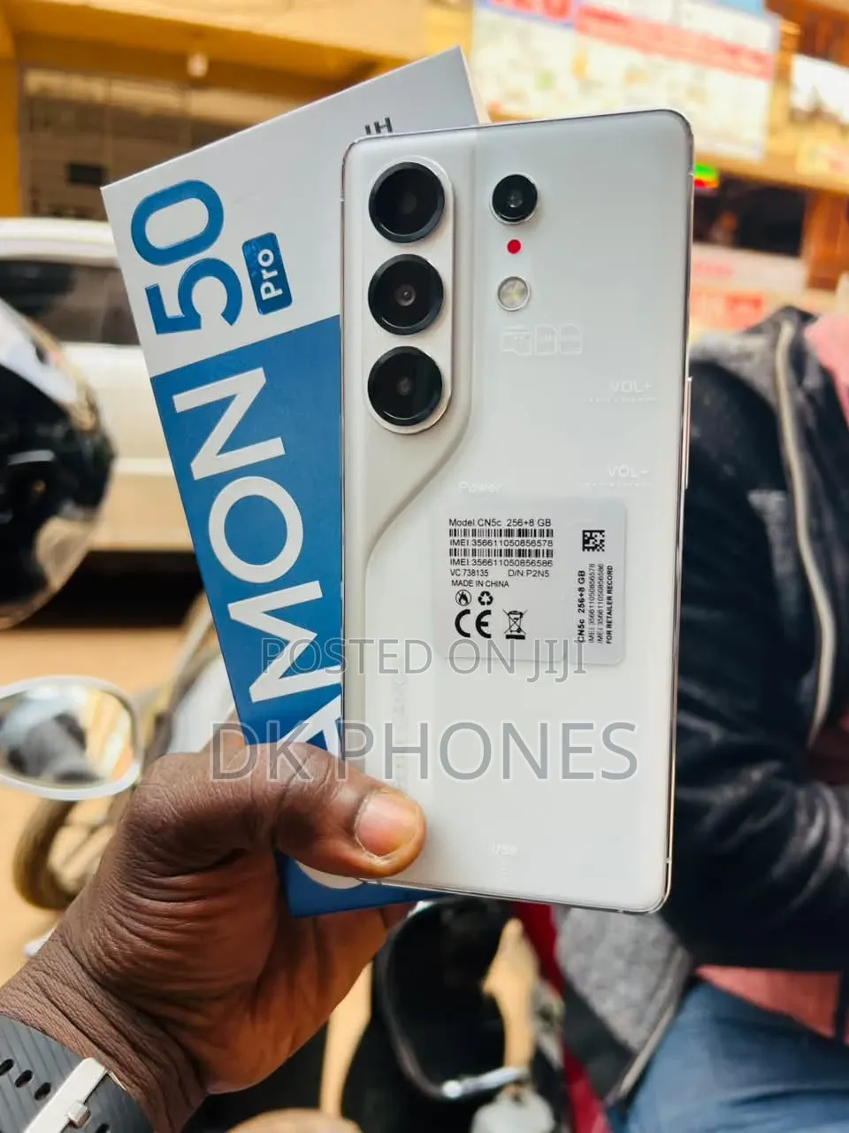 New Tecno Camon 50 Pro 256 GB Rose Gold