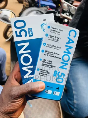 New Tecno Camon 50 Pro 256 GB Rose Gold