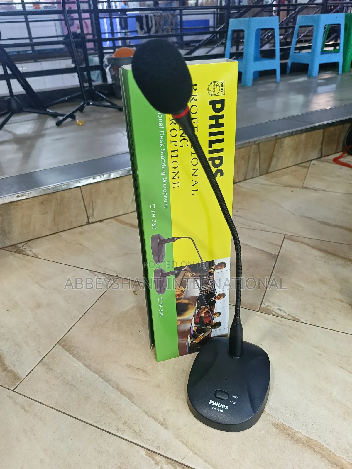 Philips Ph-390 Professional Gooseneck Microphone