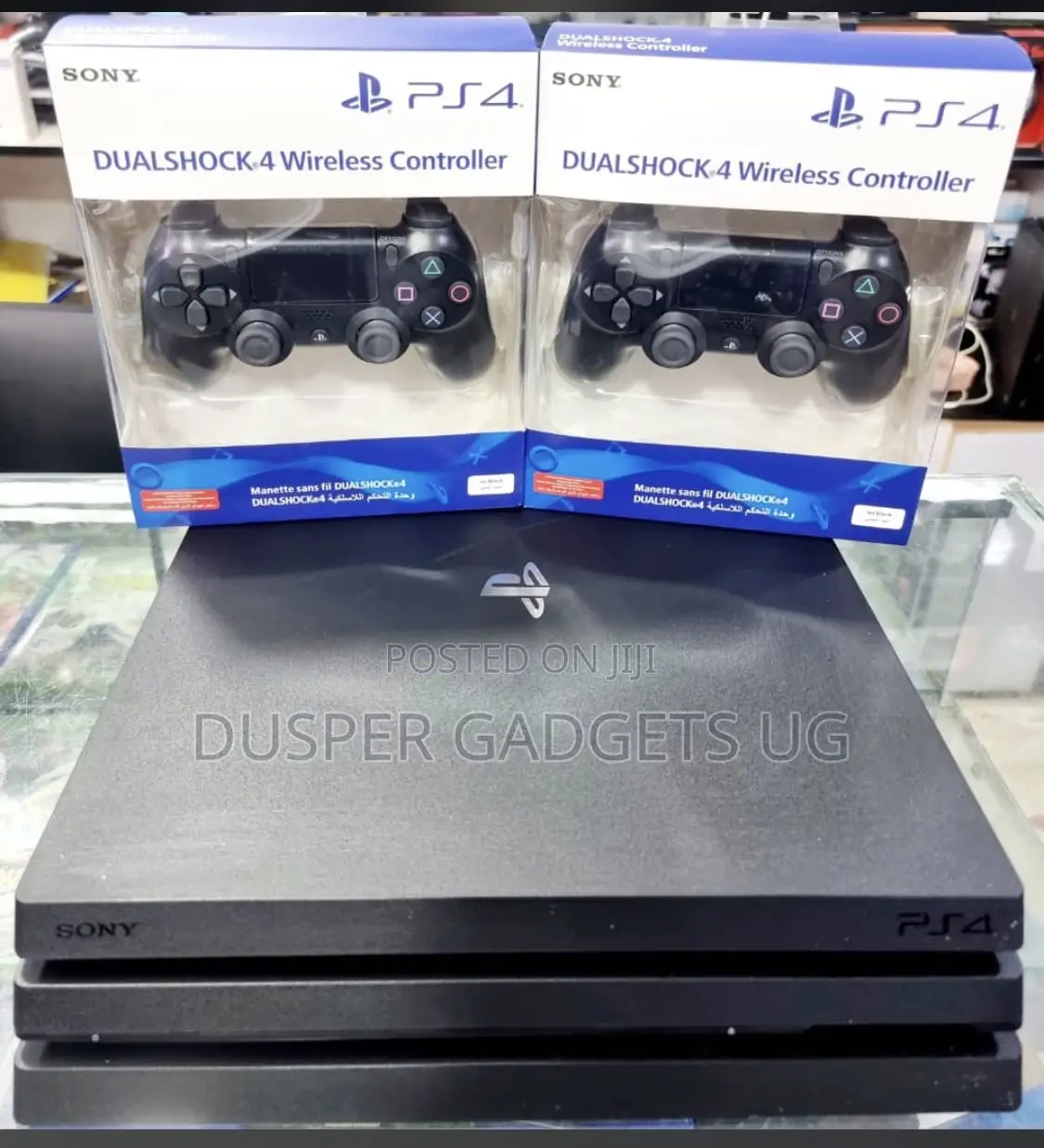Ps4 Pro Full Set Black