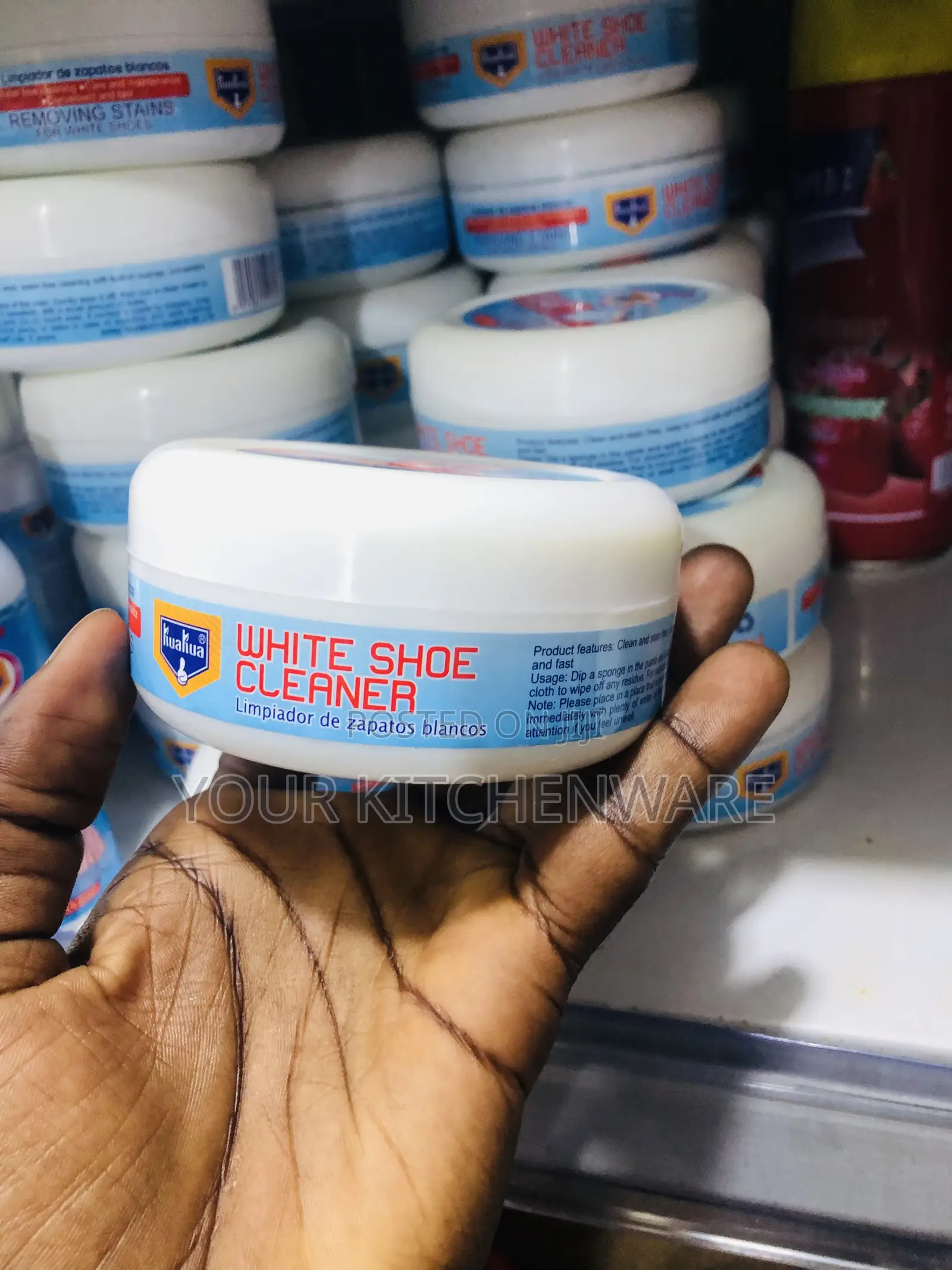White Shoe Cleaning Cream