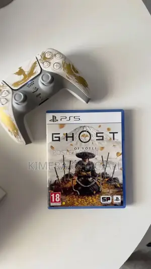 Ghost of Yotei Game Cd and Customised Controller. Bundle Sale