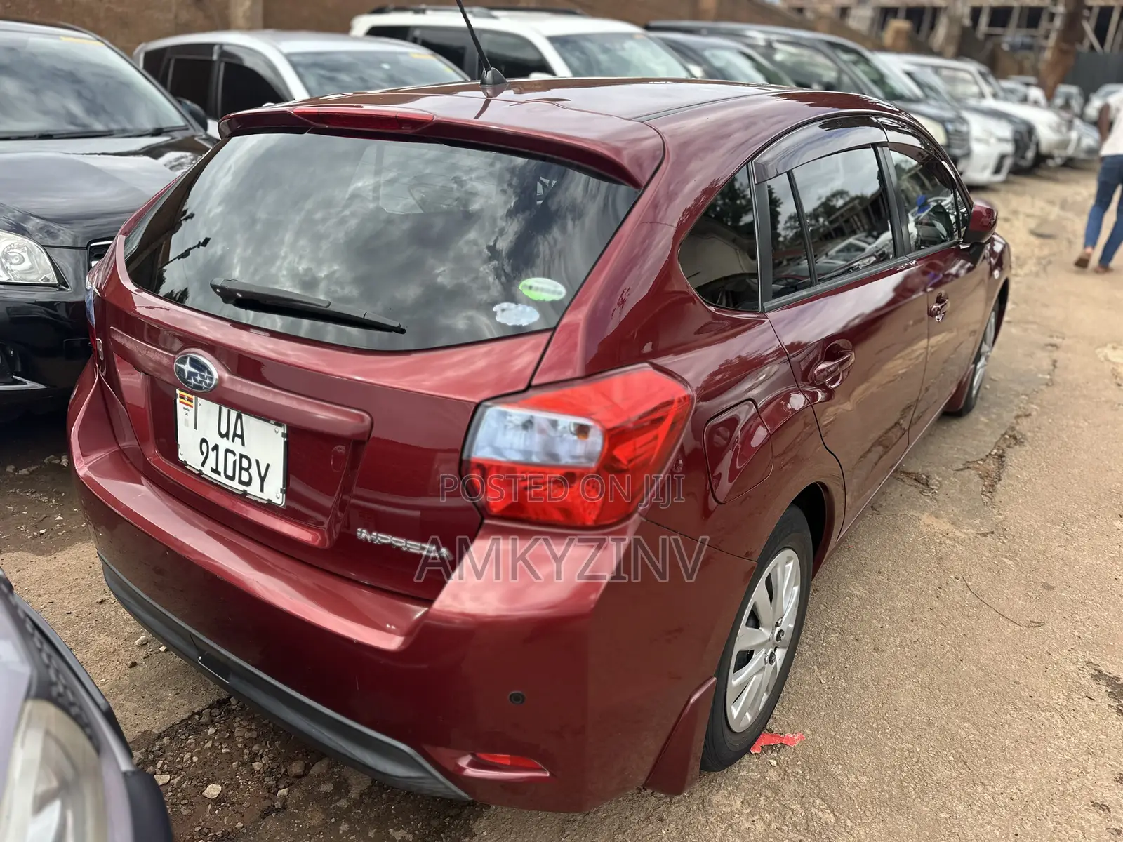 Subaru Impreza 1.6 Sport 2012 Maroon