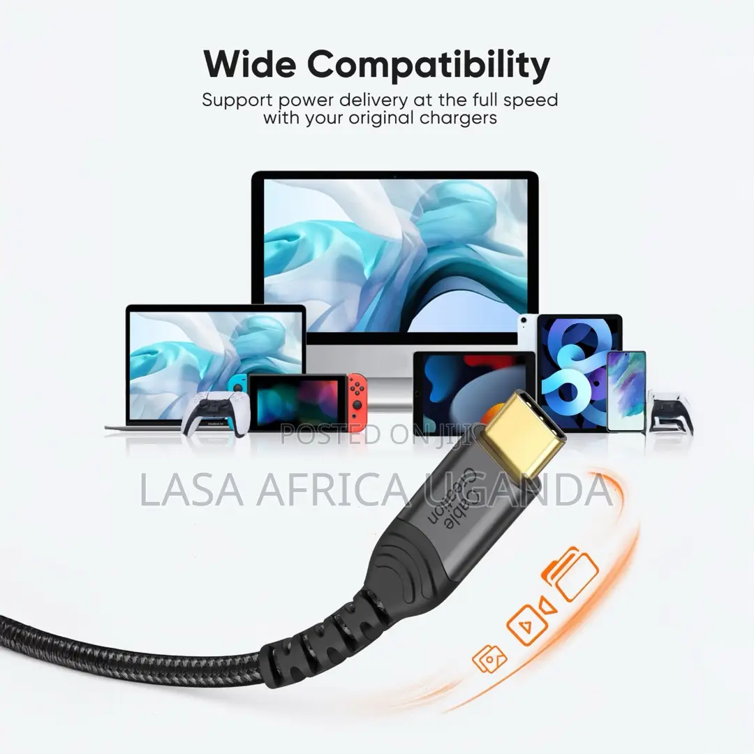 Cablecreation Usb-c Cable 100w Pd 3.1 Gen2, 10gbps Fast Charging, 2m