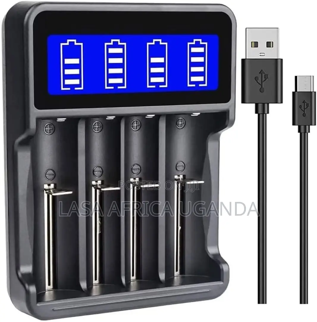 Lasa 4 Bay 18650 26650 18490 Aaa Aa Multi Smart Charger